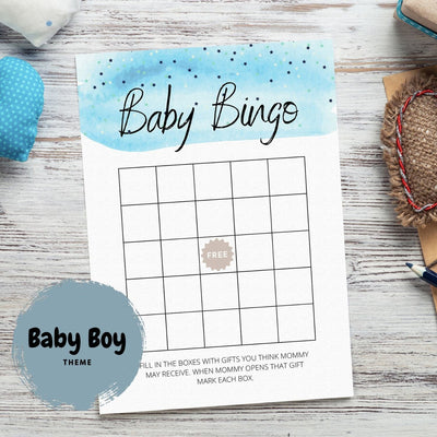 6 Baby Shower Games Bundle | 10 or 20 Guest Pack Bundle Your Party Games 