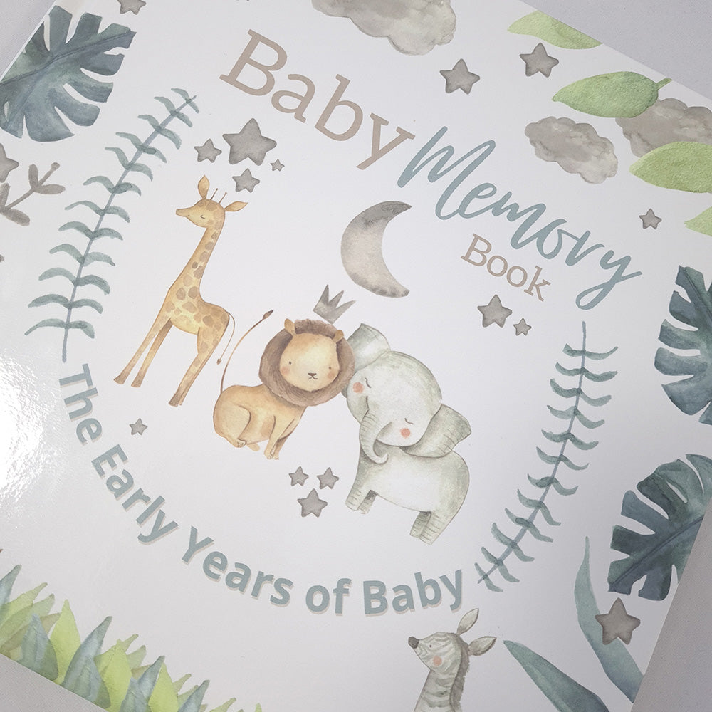 Baby First Year Milestone Book - Baby Shower Gift Your Party Games 