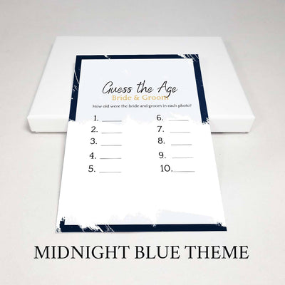 Bridal Party Games | 19 Game Bundle Bundle Your Party Games Midnight Blue 