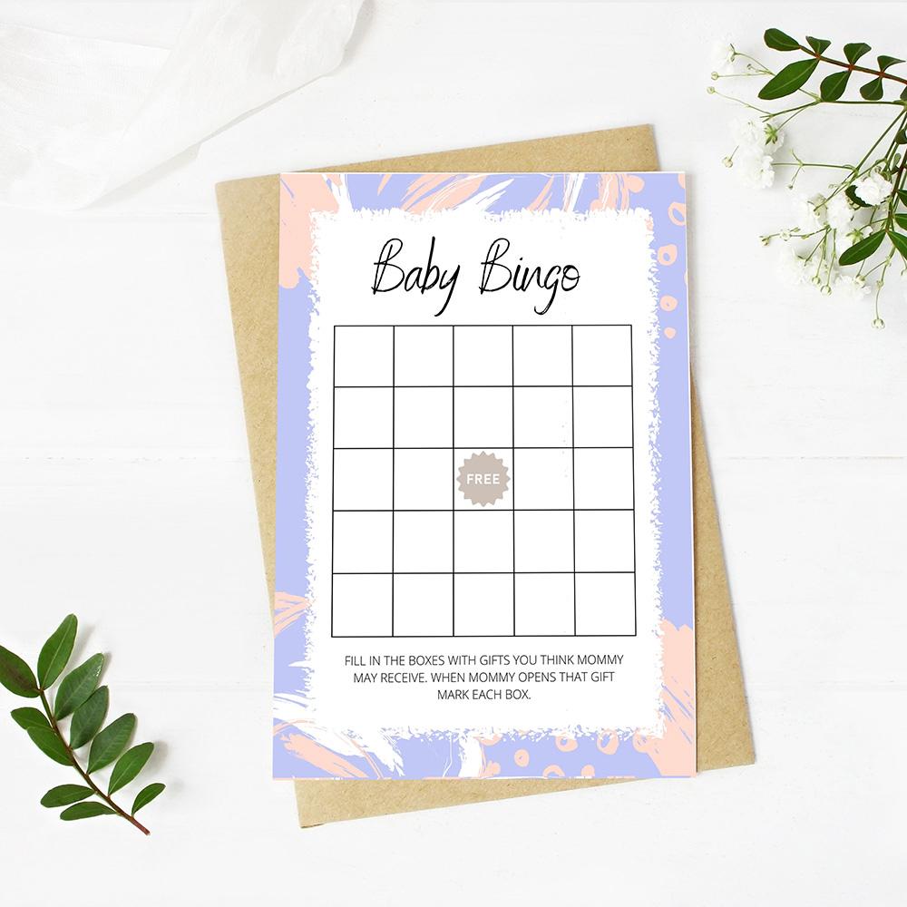 Gender Neutral - Baby Bingo | Baby Shower Game